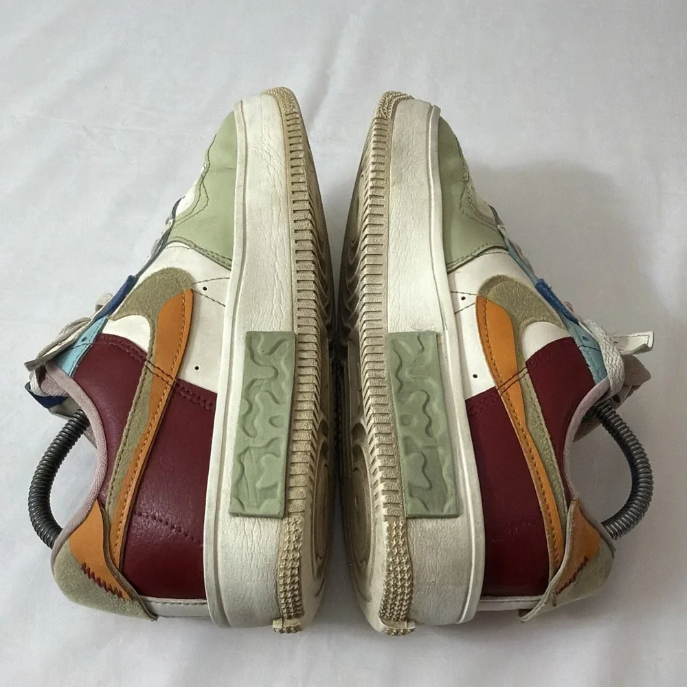 Nike Air Force 1 Fontanka Women's Size 8.5 Men's  7 DO6719-100 (heel Wear) Shoes